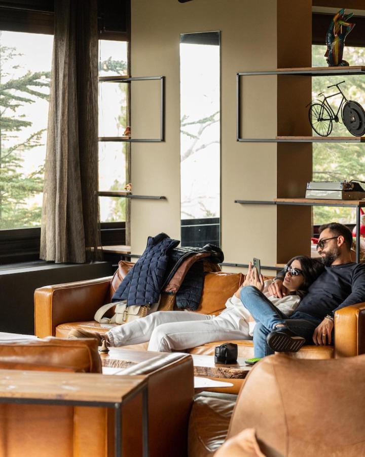 Laqlouq Nirvana Hotel And Spa In Laklouk Quadruple Room מראה חיצוני תמונה